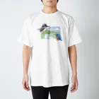 ちゅんTのヤマセミとカワセミ Regular Fit T-Shirt