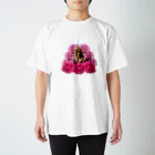 ZAZY official shopの花ZAZY花 Regular Fit T-Shirt