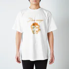 どるちぇ＊うさぎの《ネオンシリーズ》＊I love orange*しば＊ Regular Fit T-Shirt