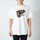 TAKESHI IS TAKESHIのTREE NYMPH BUTTERFLY_c Regular Fit T-Shirt