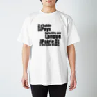 言語系グッズを作ってみるショップのOn n'habite pas un pays, on habite une langue. Une patrie, c'est cela et rien d’autre. スタンダードTシャツ