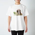Momojiの犬画のシーズー59 Regular Fit T-Shirt