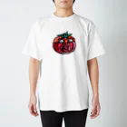 シミスカイのトマトクリムゾン スタンダードTシャツ