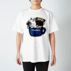 おかき雑貨店のブサカワカフェ スタンダードTシャツ