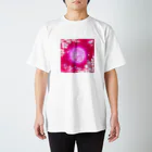 どるちぇ＊うさぎの4月《Moonシリーズ》＊Pink Moon＊ スタンダードTシャツ