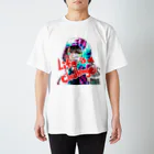 どでんちゃんのデザインショップ👩‍🎨のLife is a challenge スタンダードTシャツ