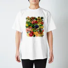 カワウソとフルーツの【forseasons】フルーツ盛り合わせ（ロゴなし） Regular Fit T-Shirt