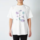 ももろ のタコたち Regular Fit T-Shirt