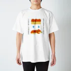 北野有グッズの柴犬と食パン Regular Fit T-Shirt
