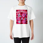 POP'N ROLLのpop'nrollのヒョウ柄 スタンダードTシャツ