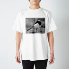 コンぎつねデザイン工房の畑のセグロセキレイさん（写真） Regular Fit T-Shirt