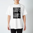 捨身部／Syasinbuの雲×２（モノクロ） Regular Fit T-Shirt