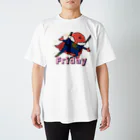 happydonguriのFly fly  Friday Regular Fit T-Shirt