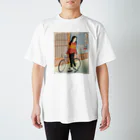 nidan-illustrationの"双輪車娘之圖會" 1-#1 Regular Fit T-Shirt