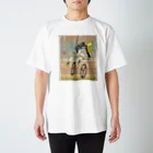 nidan-illustrationの"双輪車娘之圖會" 3-#1 スタンダードTシャツ