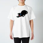 Japon mignonの黒猫 Regular Fit T-Shirt