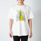 ホネニク商店の肺と心臓 Regular Fit T-Shirt