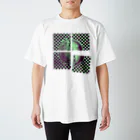 ・＿◇Geometryのwrap◇bicolor Regular Fit T-Shirt