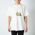 govigovi(ゴビゴビ)のヘビとハンバーガー Regular Fit T-Shirt