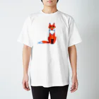 segasworksのきつね（お座り） スタンダードTシャツ