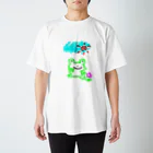 そらりねっとのかえるさん Regular Fit T-Shirt