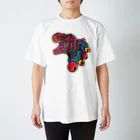勾宵祠の恐龍神様Tシャツ Regular Fit T-Shirt