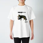 猫写真家　森永健一 にゃんこ屋 SUZURIストアの取扱注意カラー スタンダードTシャツ