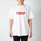 Samurai Village 市場のSamurai Village 1st Aniv_ST_RED Ver. Regular Fit T-Shirt