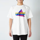 YAGEN's Baseの三角形 Triangle 80's スタンダードTシャツ