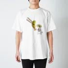 楽猫楽描しげ屋の大きなエビフライを返せ Regular Fit T-Shirt