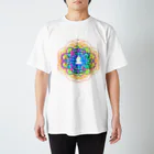 ナマステショップのサイケデリックナマステ Regular Fit T-Shirt