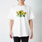 スイートぽてとのひまわり Regular Fit T-Shirt