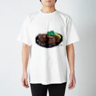 さんぽみちのステーキ Regular Fit T-Shirt