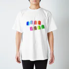 sakekoのカラフル将棋駒 スタンダードTシャツ