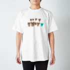 くまくまこーぽれーしょんのくまくまの偽物 Regular Fit T-Shirt