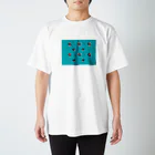 こはくのいえの甘いものを食べた後は歯を磨こうね Regular Fit T-Shirt