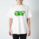 sunnyspace33のモルbone-green スタンダードTシャツ