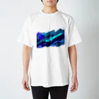 ポテコロアートショップの蒼の衝動 Regular Fit T-Shirt