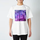 水草のBluePurple スタンダードTシャツ