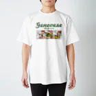 ヨーヨーの日常アソートのGENOVESE（コミック風） スタンダードTシャツ