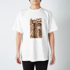 Wall Art ProjectのWAF Tシャツ　淺井裕介 湖の年輪 Regular Fit T-Shirt