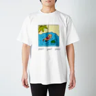 Futakawa Mayuのグッズショップのpool ラッコ スタンダードTシャツ