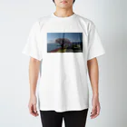 ももたんの諏訪湖の桜 Regular Fit T-Shirt
