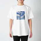 LUCENT LIFEのLUCENT LIFE　雲流 / Flowing clouds Regular Fit T-Shirt