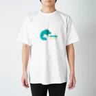 さとうのシロクマの親子 スタンダードTシャツ