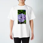 harupink🌸ペット似顔絵illustのパステルパープルな紫陽花 Regular Fit T-Shirt