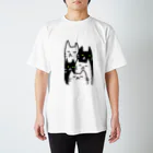 ねこちやのねこちかぞくTee ver.2 スタンダードTシャツ