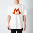 mizcoreのMONAMI猫オレンジ スタンダードTシャツ