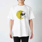 Ayumi HIdakaのPUGPUGPUG フォーン✖️イエロー Regular Fit T-Shirt