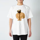 one-naacoのパグマッチョ(フォーン) Regular Fit T-Shirt